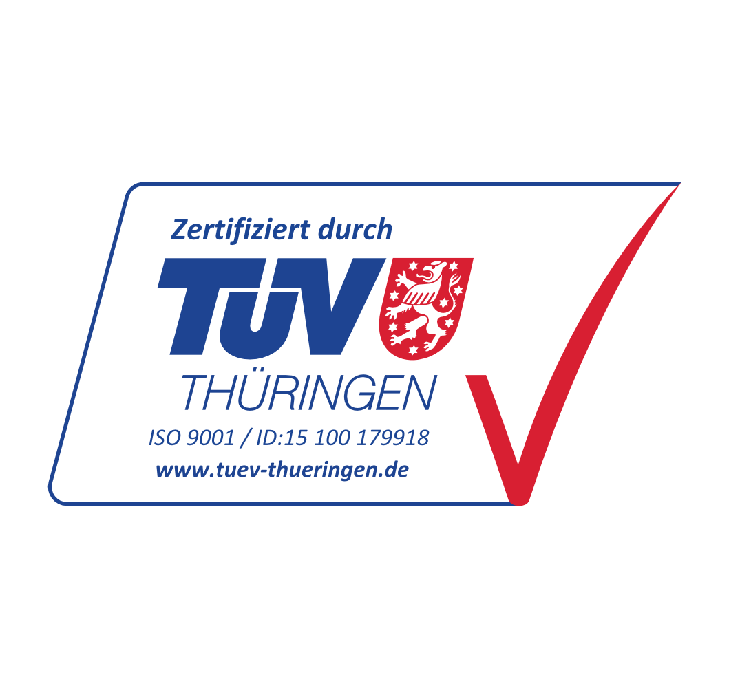 Zertifiziert durch TÜV Thüringen